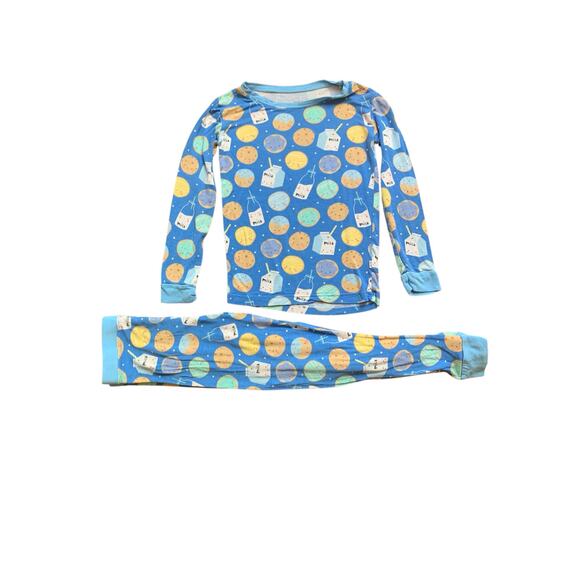 Little Sleepies Milk & Cookies pajamas - Picture 1 of 13